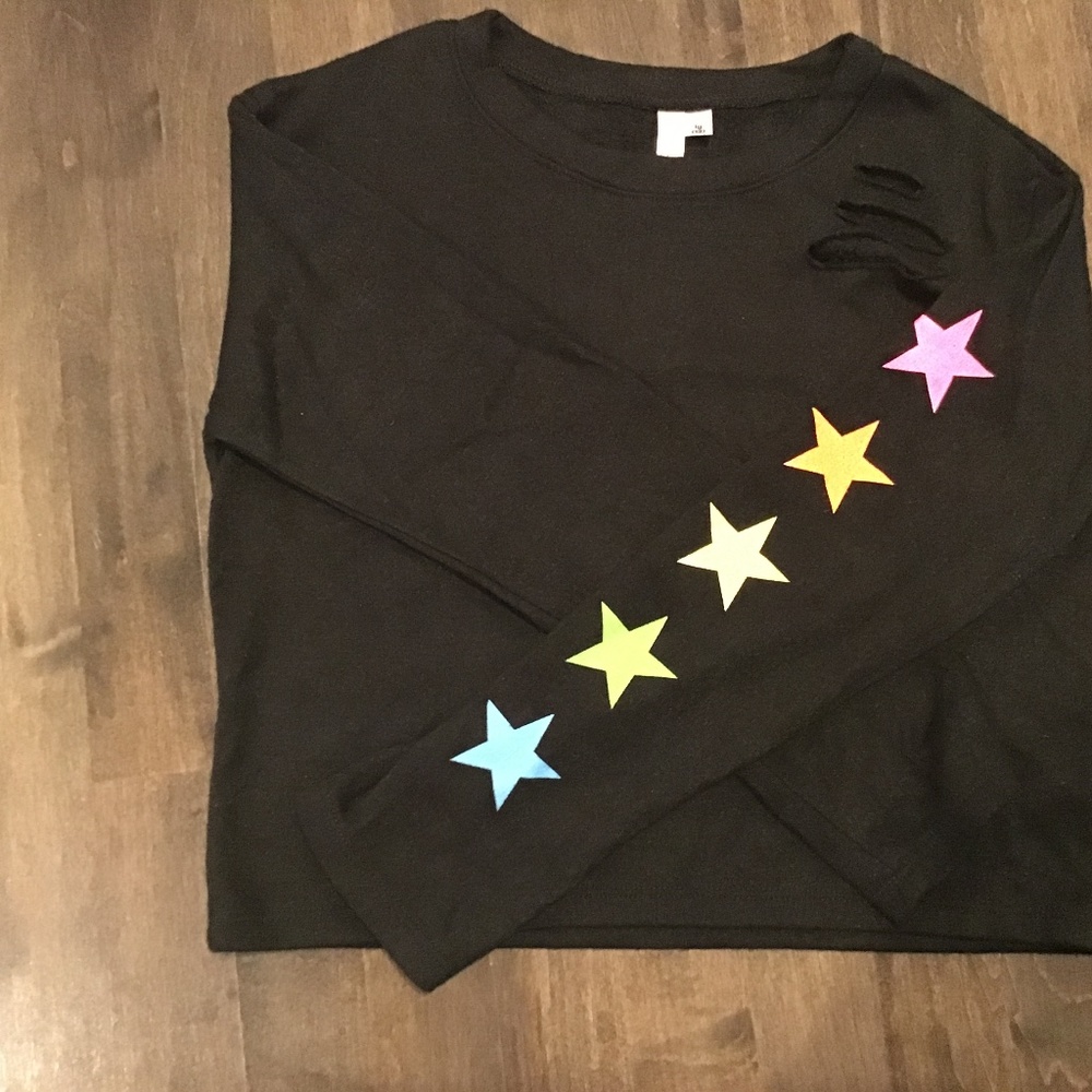 Malibu Sugar sweatshirt with stars